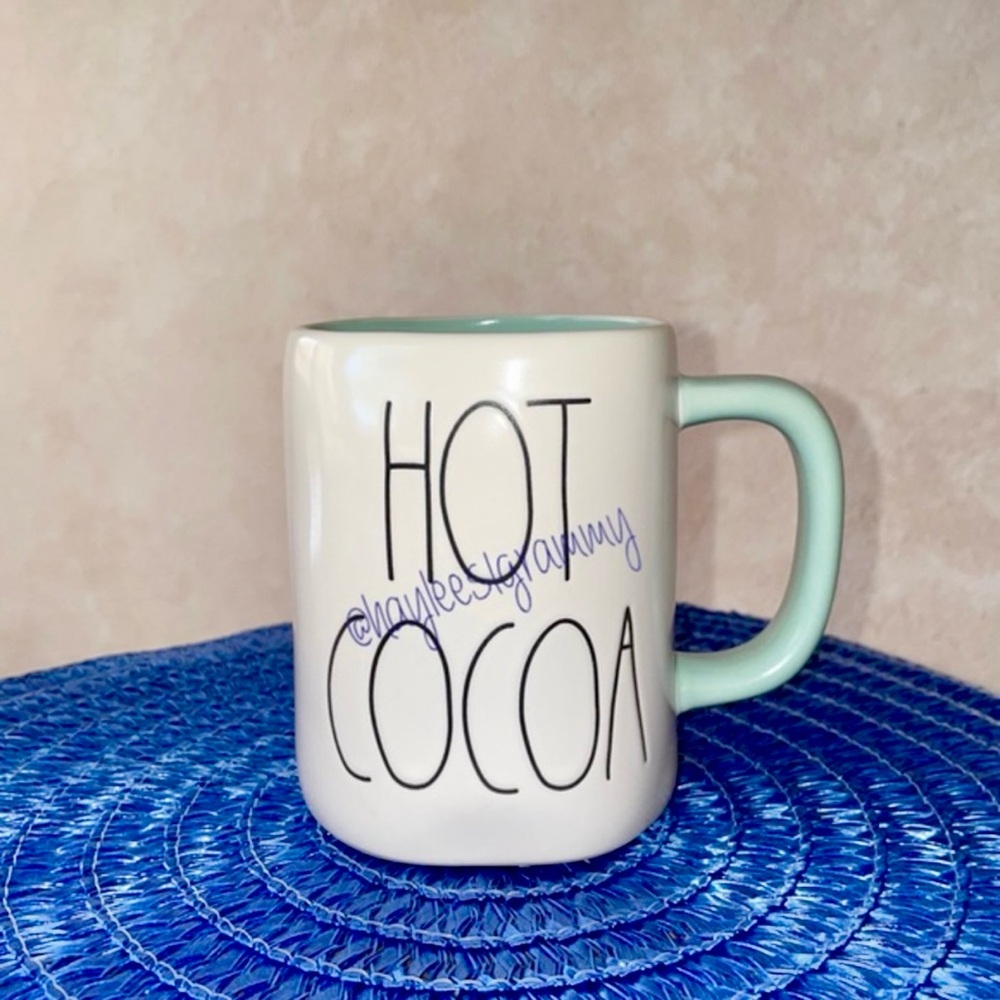 Rae Dunn HOT COCOA Coffee Mug Brand New!!